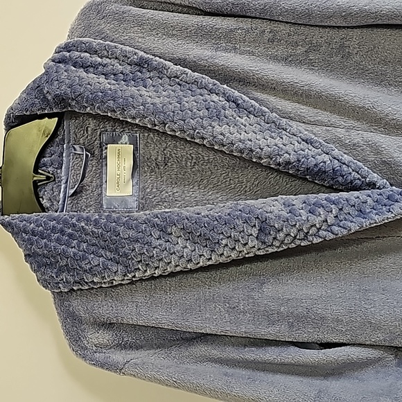 Robe Long Plush Belted Carole Hochman XL - Picture 5 of 10